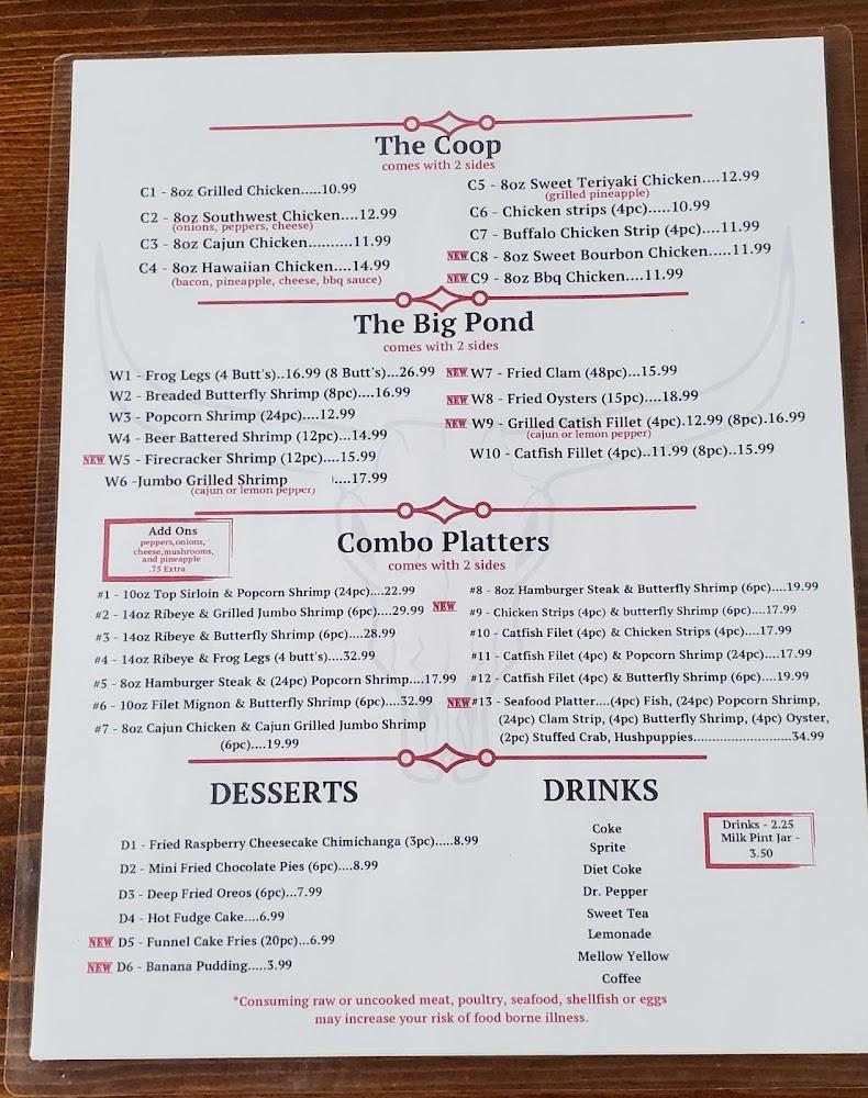 Cowboy Steak House Menu image 4